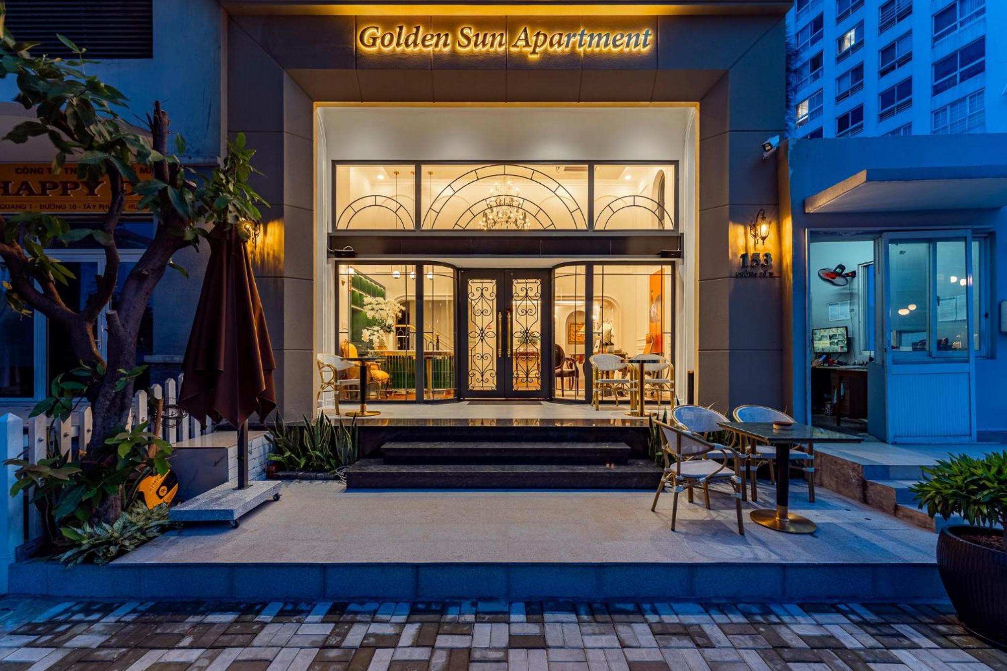 Golden Sun Apartment & Hotel Ho-Chi-Minh-Stadt Exterior foto