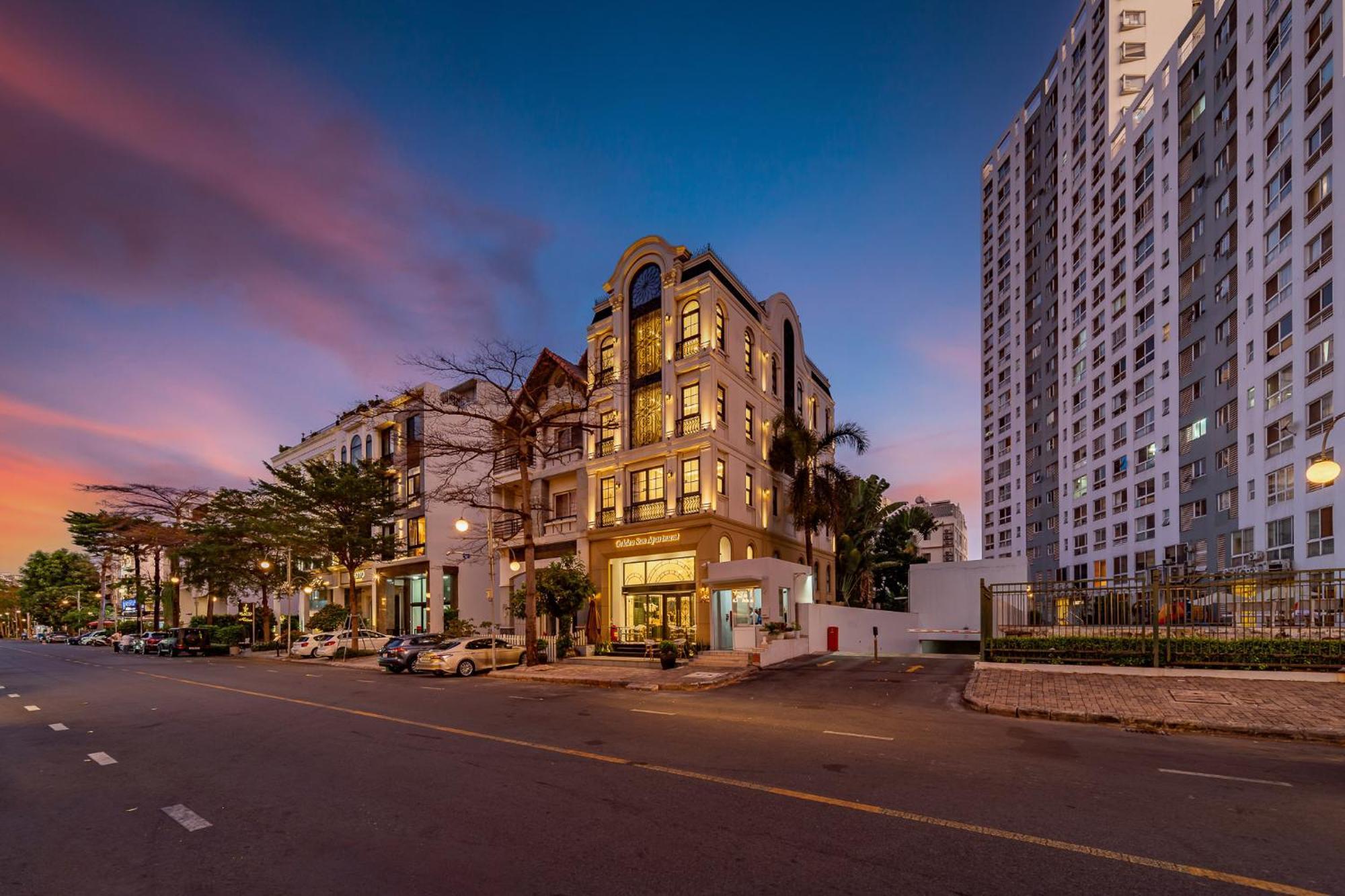 Golden Sun Apartment & Hotel Ho-Chi-Minh-Stadt Exterior foto