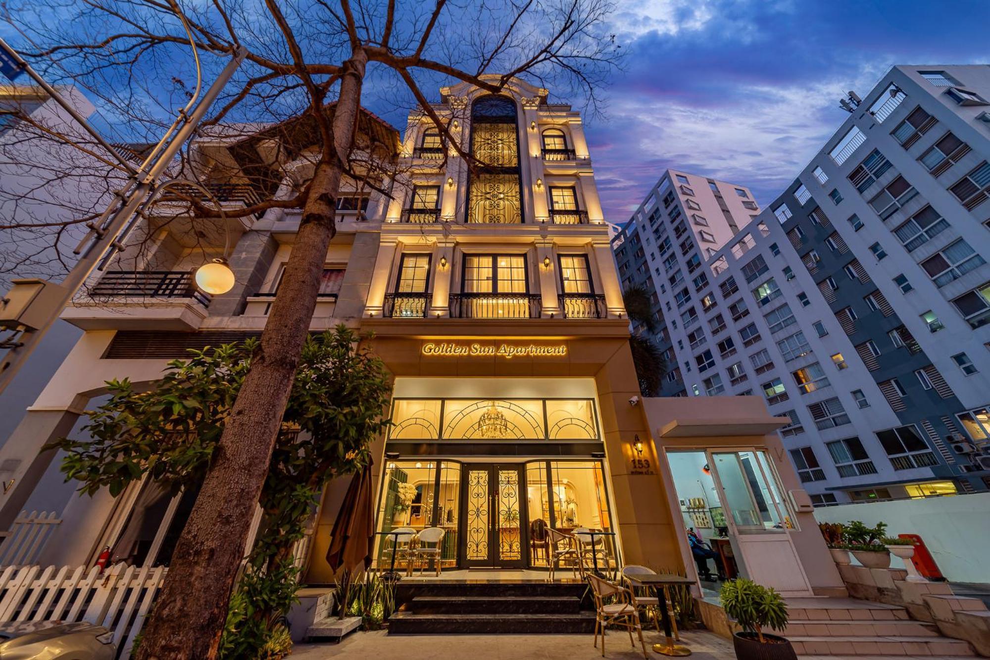 Golden Sun Apartment & Hotel Ho-Chi-Minh-Stadt Exterior foto