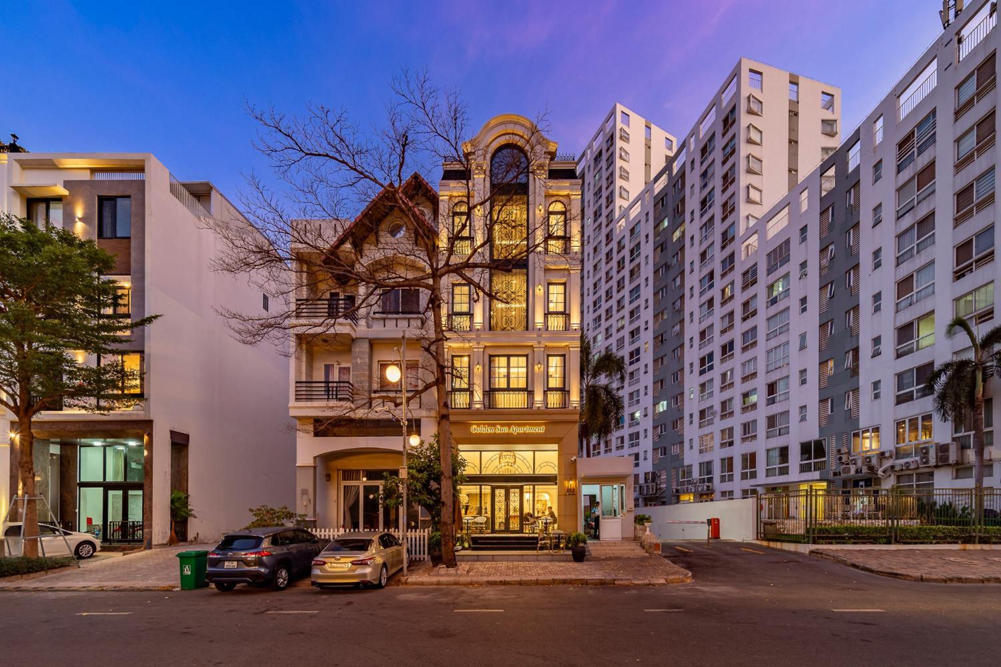 Golden Sun Apartment & Hotel Ho-Chi-Minh-Stadt Exterior foto